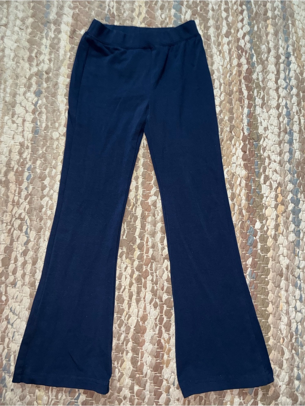 Hanna Andersson Navy Blue Kids Boot-Cut Pants
